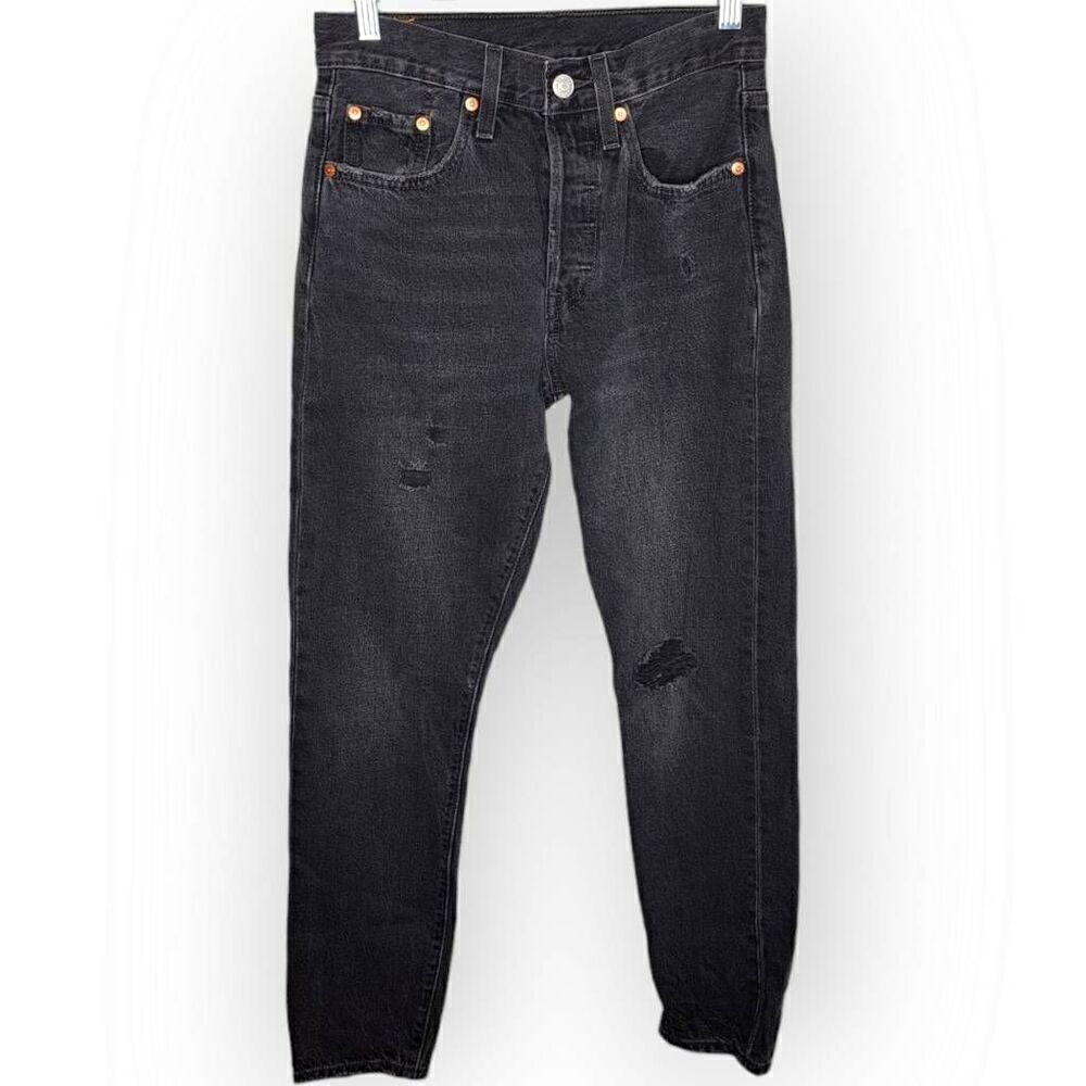Levi's Premium Big E 501 Jeans in Charcoal Wash size 25